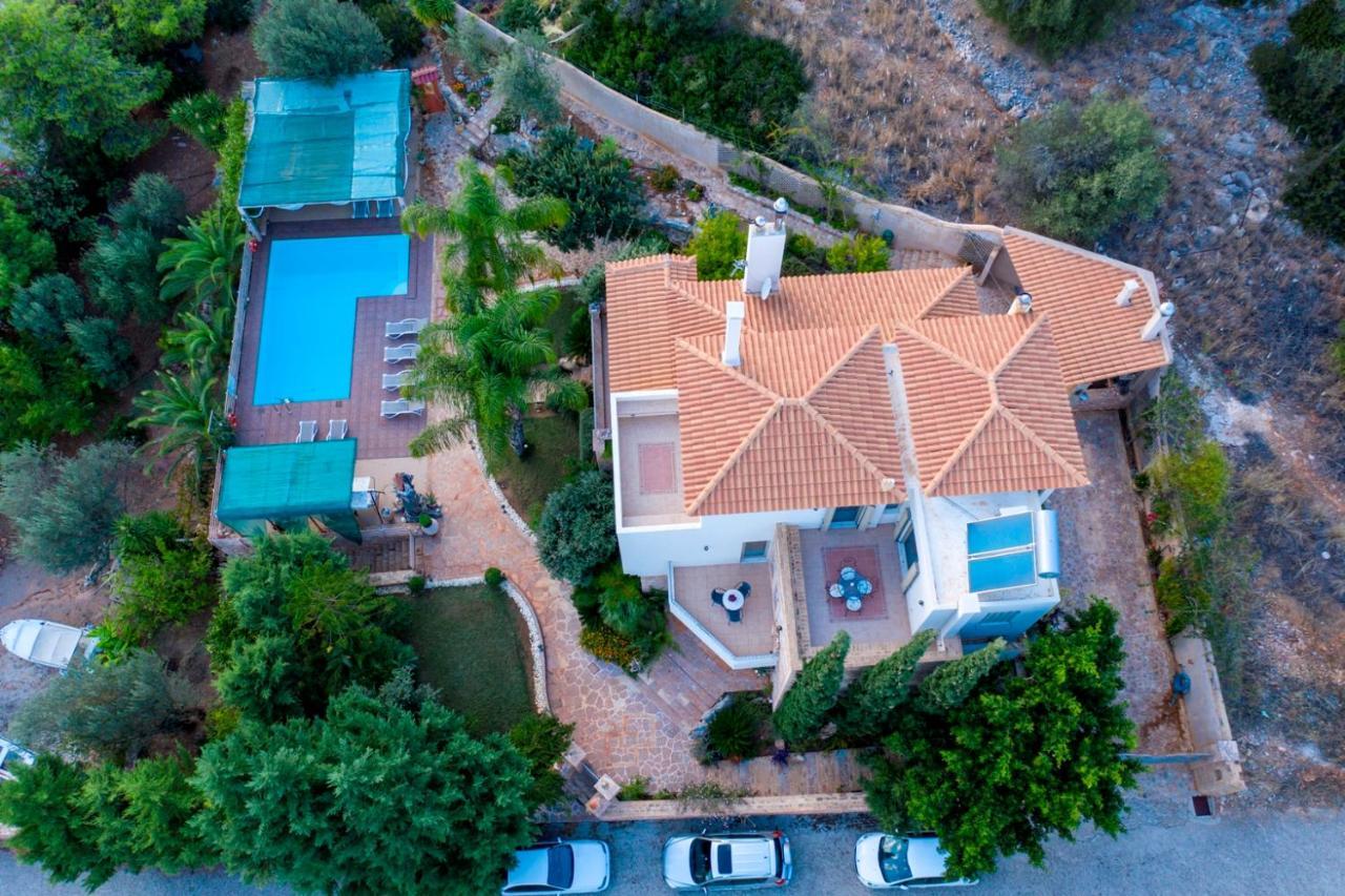 Villa Maira Luxurious With Private Swimming Pool Kórfos Zewnętrze zdjęcie