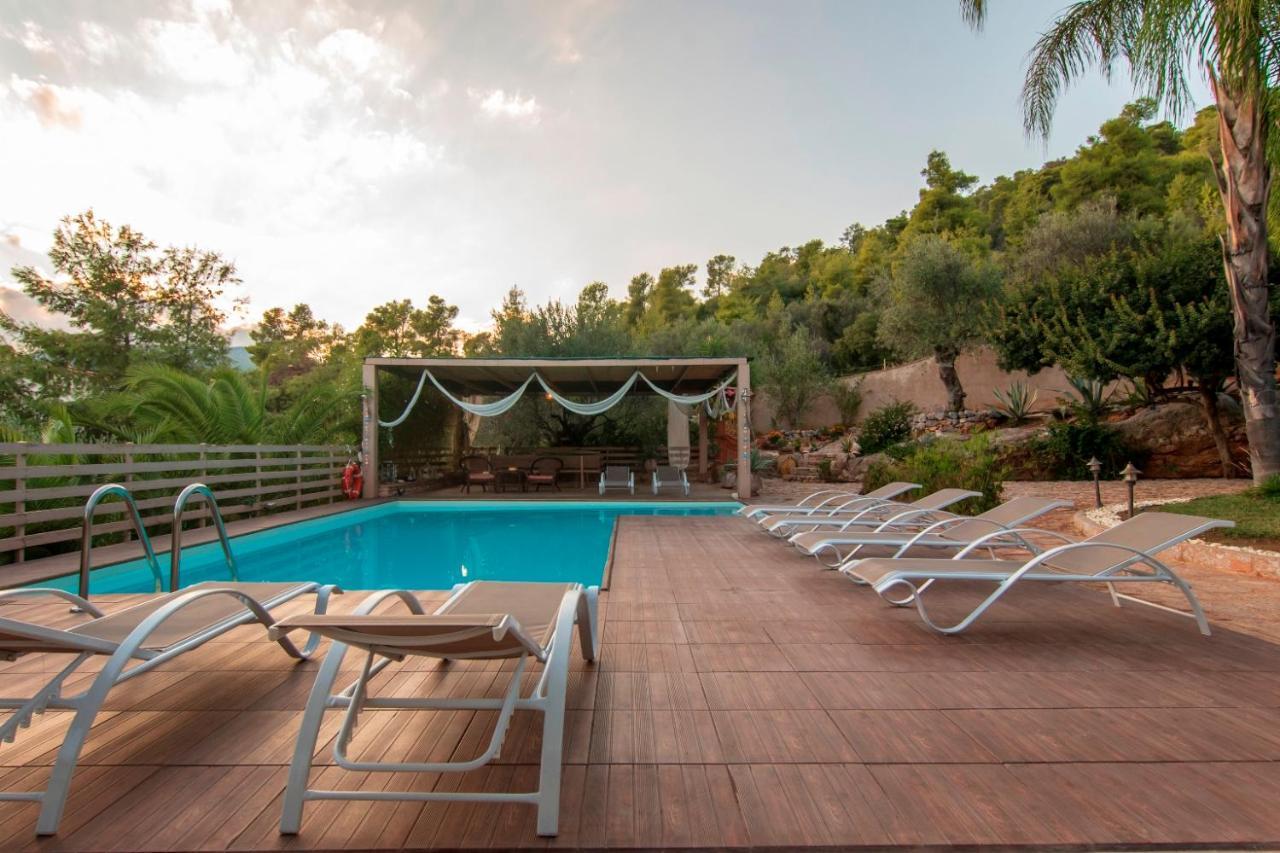 Villa Maira Luxurious With Private Swimming Pool Kórfos Zewnętrze zdjęcie