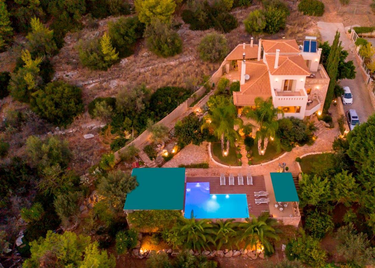Villa Maira Luxurious With Private Swimming Pool Kórfos Zewnętrze zdjęcie